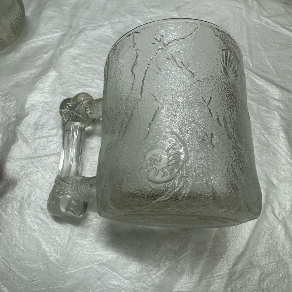 Vintage McDonalds "FLINSTONES" Clear Glass Coffee Mugs 1993 Set of 4 - Picture 6 of 15